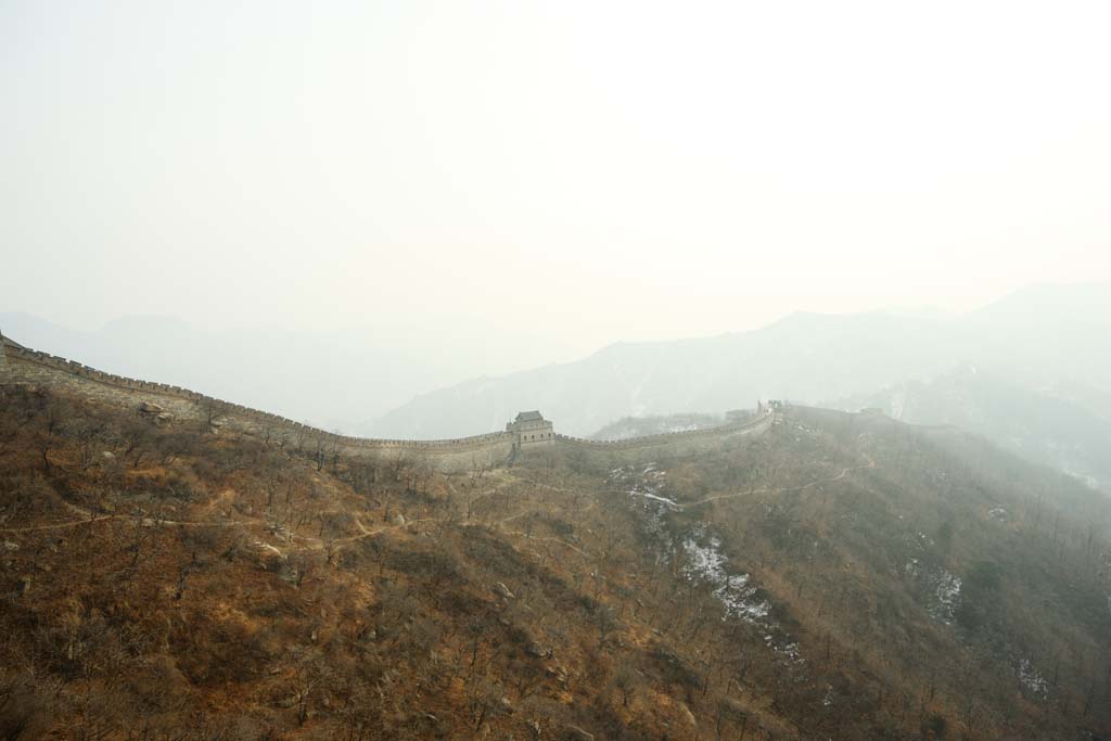 Foto, materiell, befreit, Landschaft, Bild, hat Foto auf Lager,Mu Tian Yu groe Mauer, Burgmauer, Vorsicht in einer Burg, Der Hsiung-Nu, 