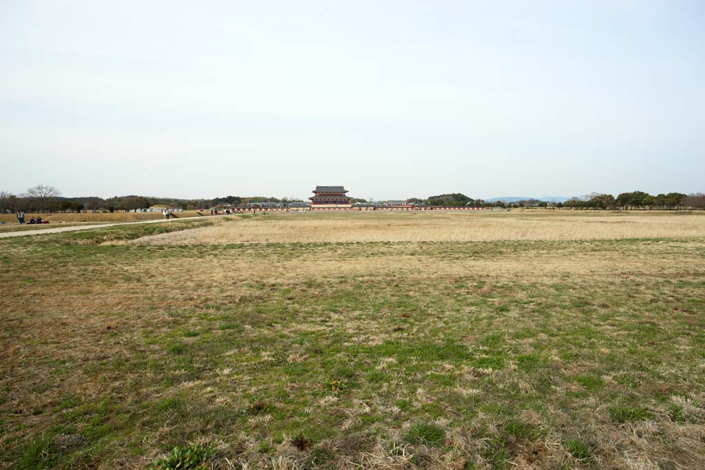 Foto, materieel, vrij, landschap, schilderstuk, bevoorraden foto,Heijokyo komen op het spoor, Verblijft, Stad, Ik word in rood geschilderd, 