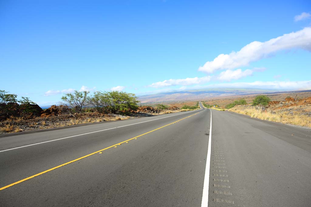 Foto, materiell, befreit, Landschaft, Bild, hat Foto auf Lager,Die Strae, die Lava erschloss, Autobahn, Asphalt, Lava, Auto