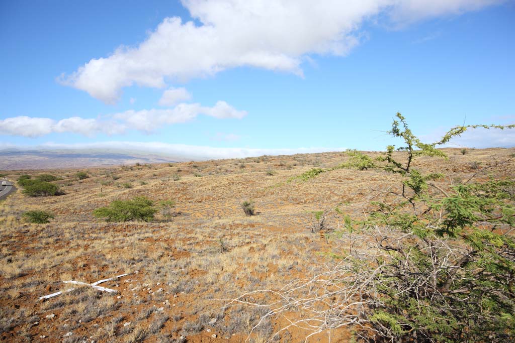 Foto, materieel, vrij, landschap, schilderstuk, bevoorraden foto,De aarde van de lava, Groen, Brown, Lava, Blauwe lucht