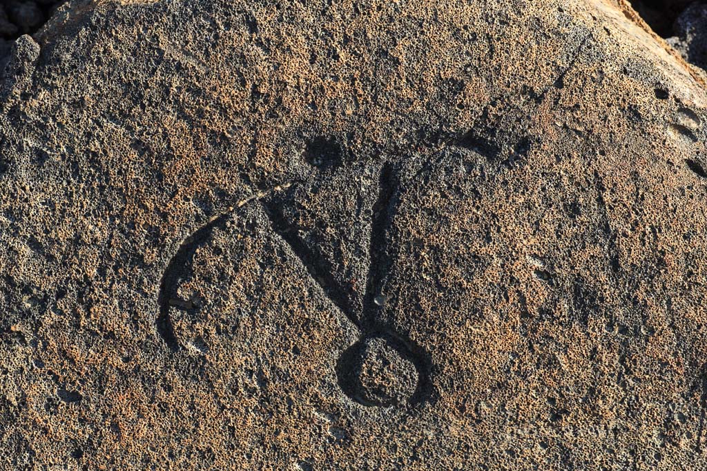 Foto, materiell, befreit, Landschaft, Bild, hat Foto auf Lager,Puako Petroglyph, Lava, Schlieen Sie Kunst ab, Petroglyph, kaha-kii