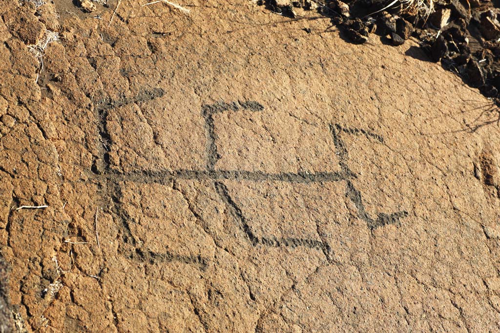 Foto, materieel, vrij, landschap, schilderstuk, bevoorraden foto,Puako Petroglyph, Lava, Sluit kunst, Petroglyph, Kaha-kii