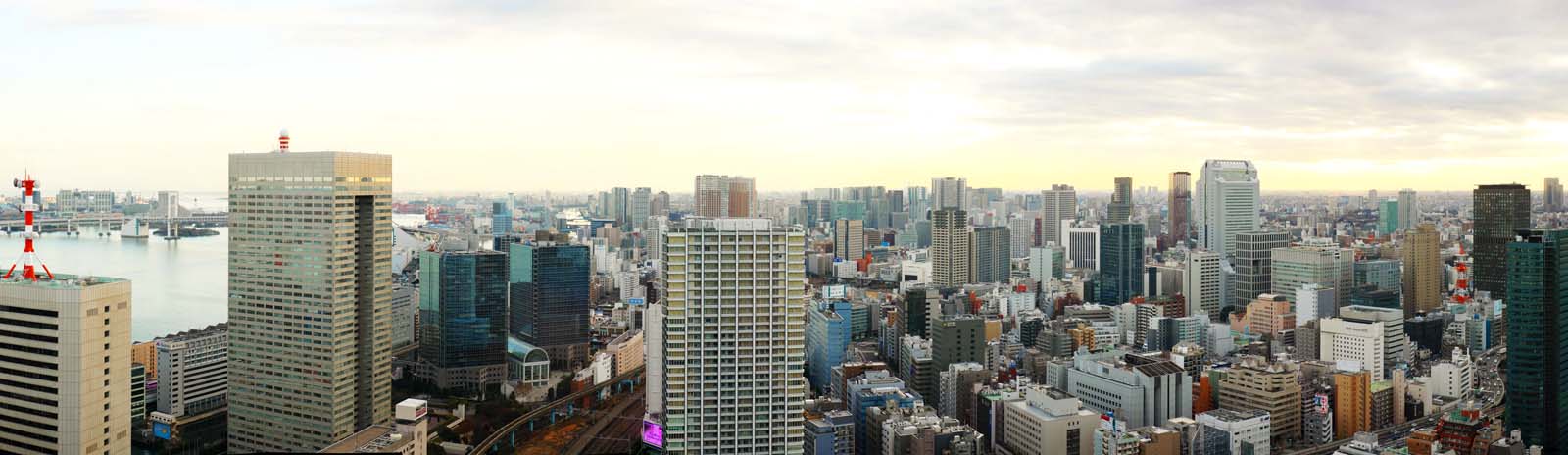 fotografia, materiale, libero il panorama, dipinga, fotografia di scorta,Panorama di Tokio, costruendo, L'area del centro, Tamachi, Odaiba