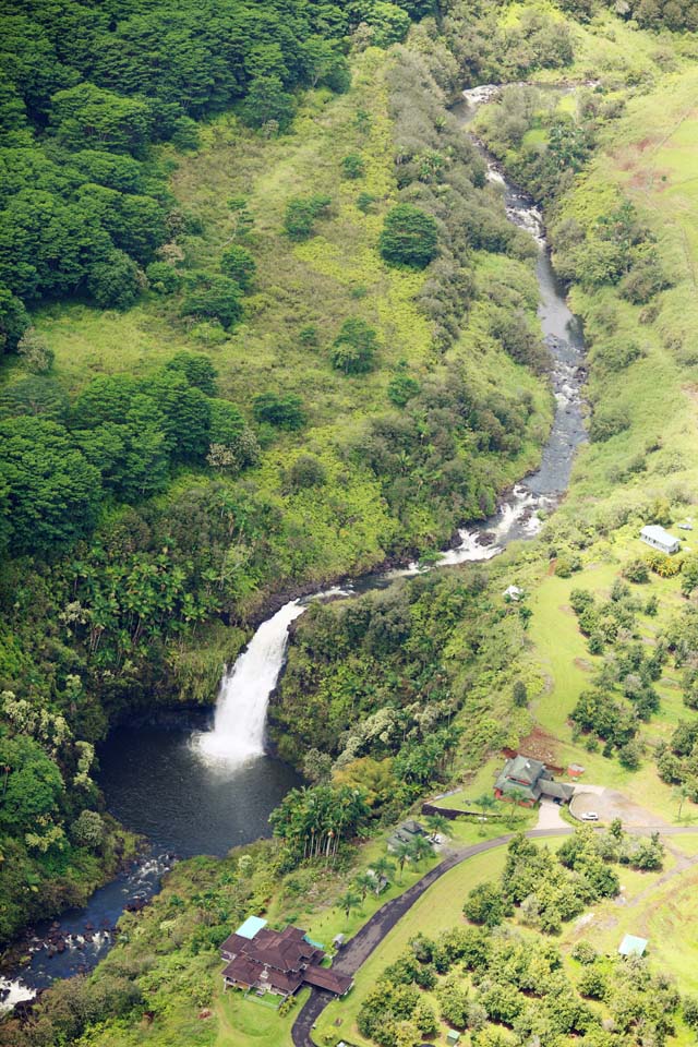 photo, la matire, libre, amnage, dcrivez, photo de la rserve,Chute d'eau d'le Hawa, La fort, pierre, rivire, courant