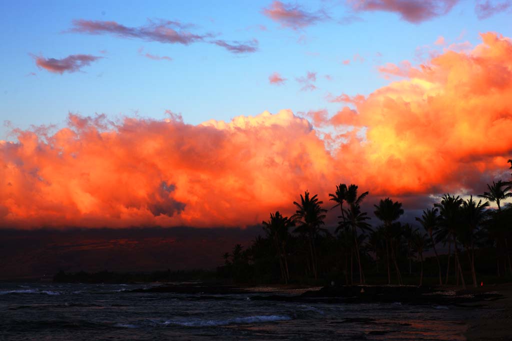 Foto, materiell, befreit, Landschaft, Bild, hat Foto auf Lager,Hawaii Island Beach, , , , 