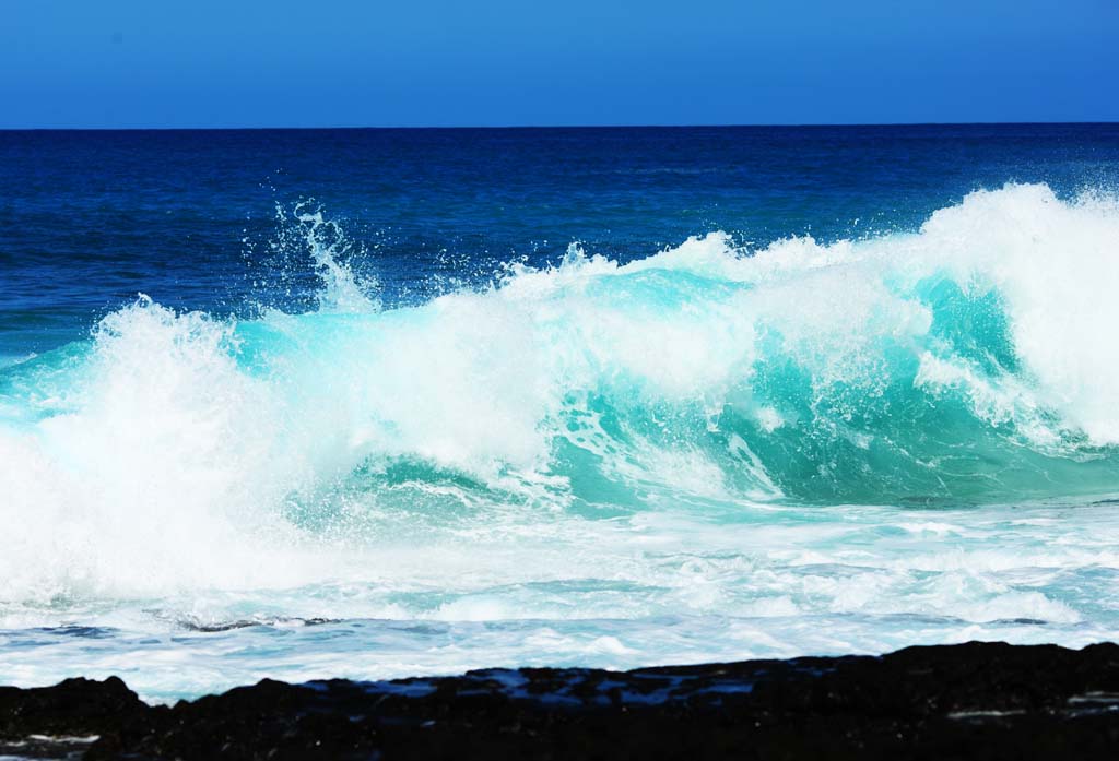 Foto, materiell, befreit, Landschaft, Bild, hat Foto auf Lager,Hawaii Insel Welle der Pause, , , , 