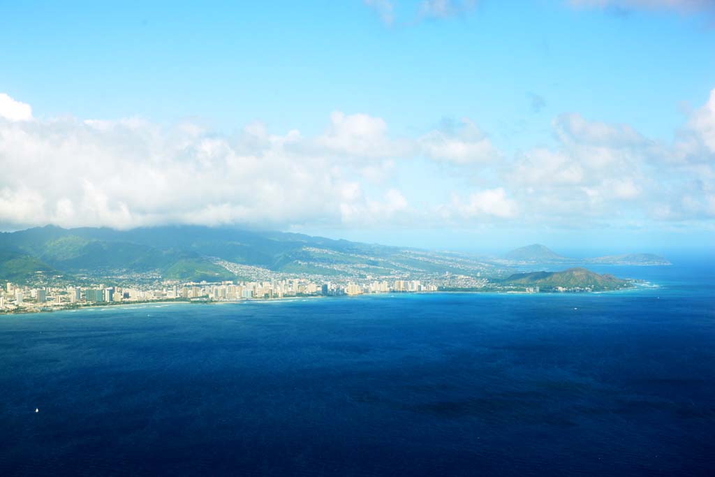 Foto, materiell, befreit, Landschaft, Bild, hat Foto auf Lager,Hawaii Waikiki, , , , 