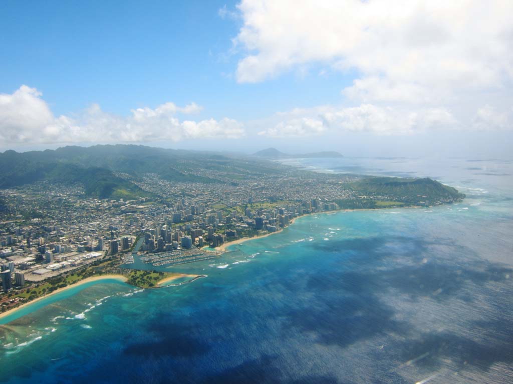 Foto, materiell, befreit, Landschaft, Bild, hat Foto auf Lager,Hawaii Oahu, , , , 