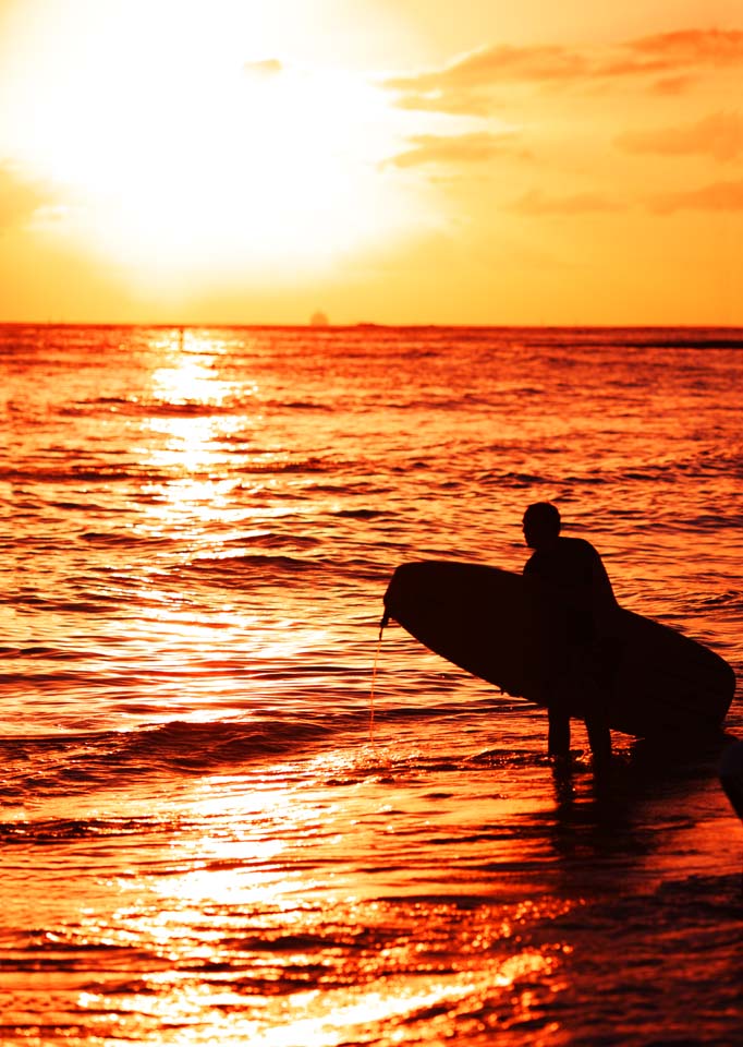 Foto, materiell, befreit, Landschaft, Bild, hat Foto auf Lager,Waikiki Beach, , , , 