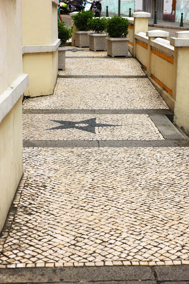 photo,material,free,landscape,picture,stock photo,Creative Commons,Pattern of sidewalk, , , , 