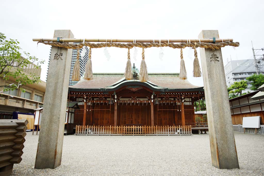 photo,material,free,landscape,picture,stock photo,Creative Commons,Imamiya Ebisu Shrine, , , , 