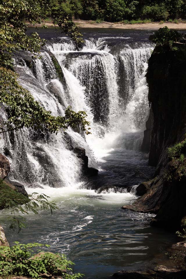 Foto, materieel, vrij, landschap, schilderstuk, bevoorraden foto,Potten en ketels waterval, , , , 