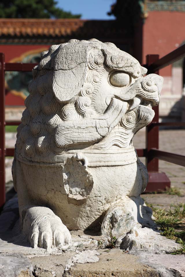 Foto, materieel, vrij, landschap, schilderstuk, bevoorraden foto,Zhao Mausoleum (Qing) guardian, , , , 