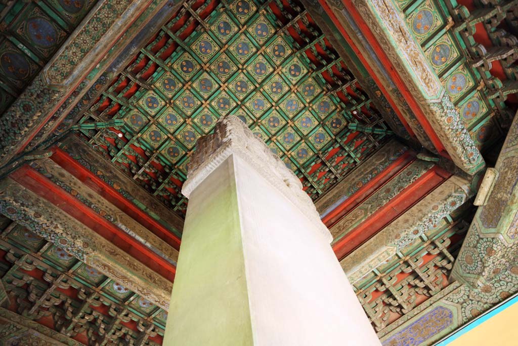 Foto, materieel, vrij, landschap, schilderstuk, bevoorraden foto,Zhao Mausoleum (Qing) stenen monument, , , , 