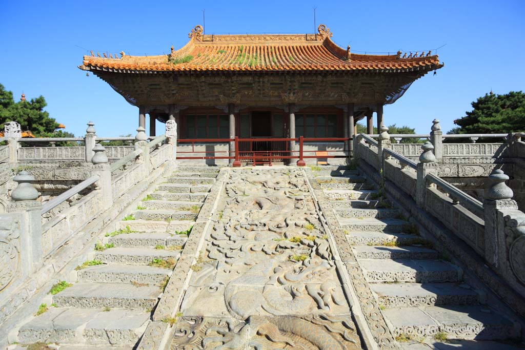 Foto, materieel, vrij, landschap, schilderstuk, bevoorraden foto,Zhao Mausoleum (Qing) Takashion dono, , , , 