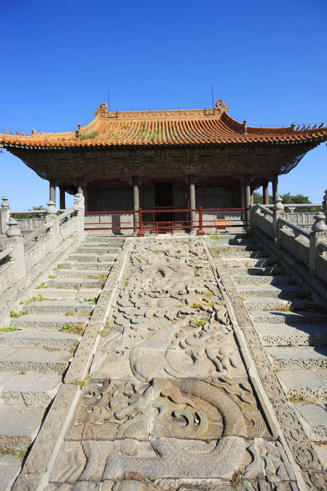 Foto, materieel, vrij, landschap, schilderstuk, bevoorraden foto,Zhao Mausoleum (Qing) Takashion dono, , , , 