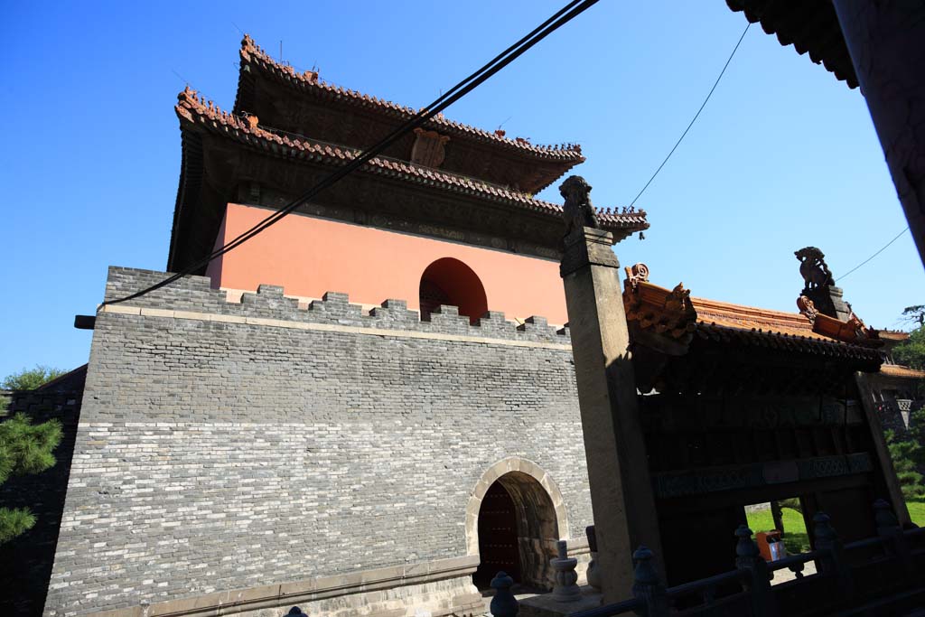 photo,material,free,landscape,picture,stock photo,Creative Commons,Zhao Mausoleum (Qing) Lou Ming, , , , 