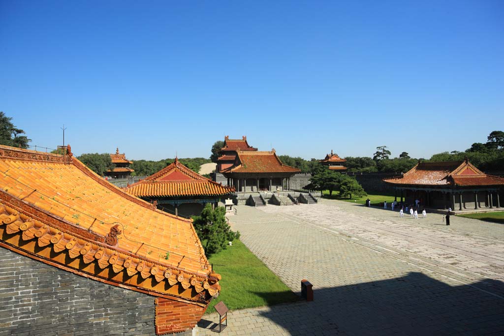 Foto, materieel, vrij, landschap, schilderstuk, bevoorraden foto,Zhao Mausoleum (Qing) Takashion dono, , , , 