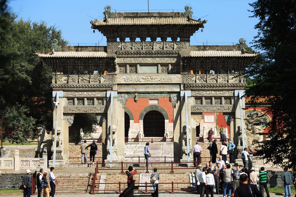 Foto, materiell, befreit, Landschaft, Bild, hat Foto auf Lager,Zhao Mausoleum (Qing) Ishipaibo, , , , 