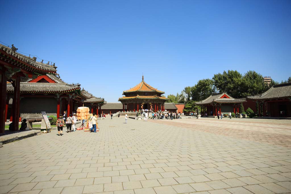 Foto, materiell, befreit, Landschaft, Bild, hat Foto auf Lager,Shenyang Imperial Palace Taisei-dono und Juotei, , , , 