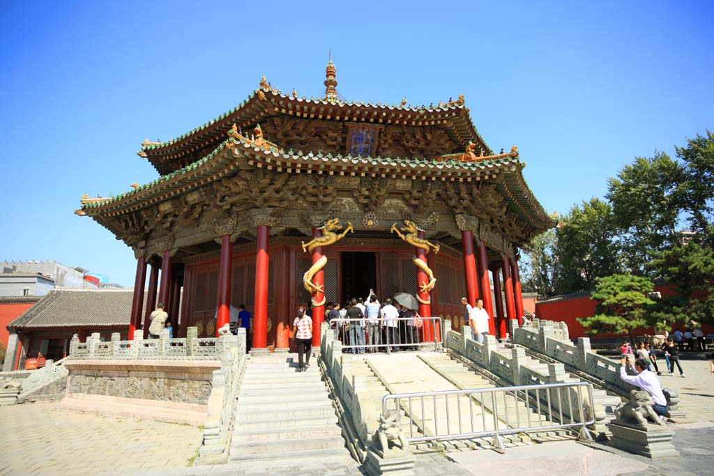 fotografia, materiale, libero il panorama, dipinga, fotografia di scorta,Palazzo Imperiale di Shenyang Taisei-dono, , , , 