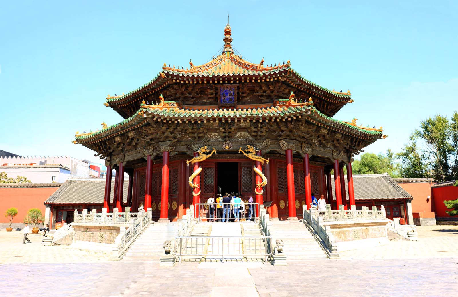 fotografia, materiale, libero il panorama, dipinga, fotografia di scorta,Palazzo Imperiale di Shenyang Taisei-dono, , , , 