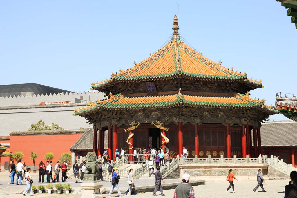 fotografia, materiale, libero il panorama, dipinga, fotografia di scorta,Palazzo Imperiale di Shenyang Taisei-dono, , , , 