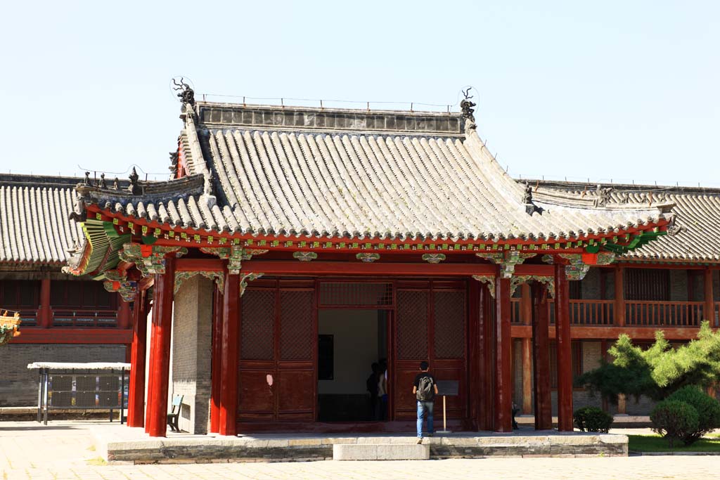 Foto, materieel, vrij, landschap, schilderstuk, bevoorraden foto,Shenyang Imperial Palace Juotei, , , , 