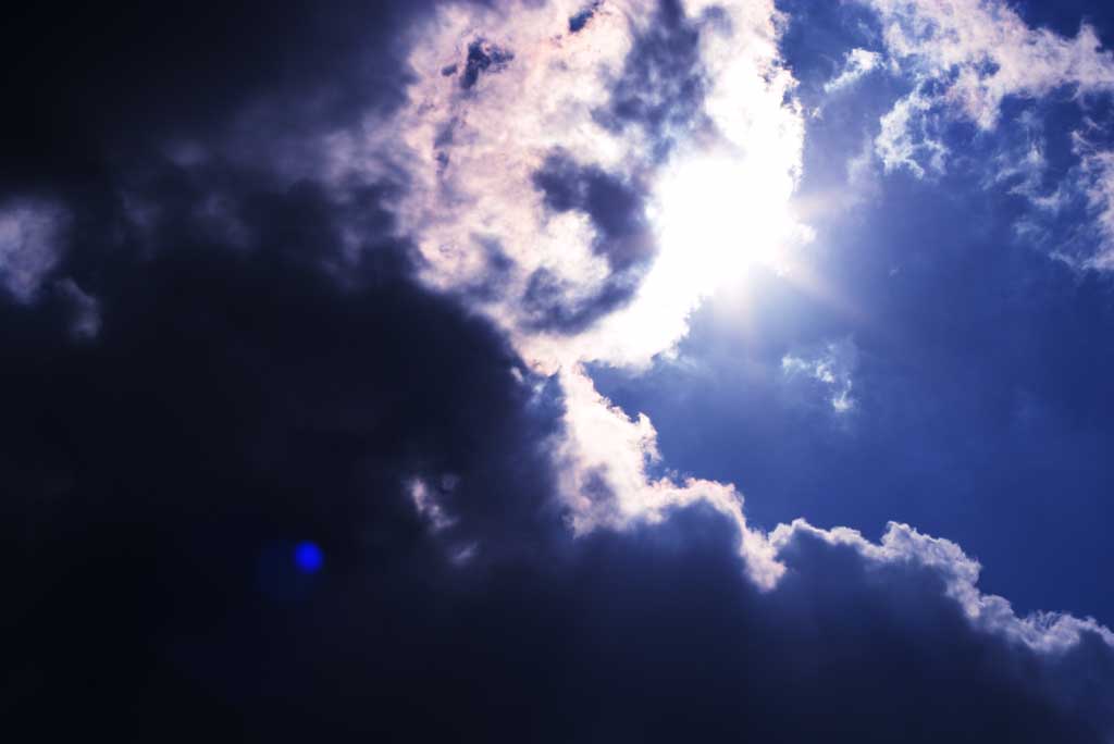 photo,material,free,landscape,picture,stock photo,Creative Commons,Sun and clouds, cloud, sun, sky, light