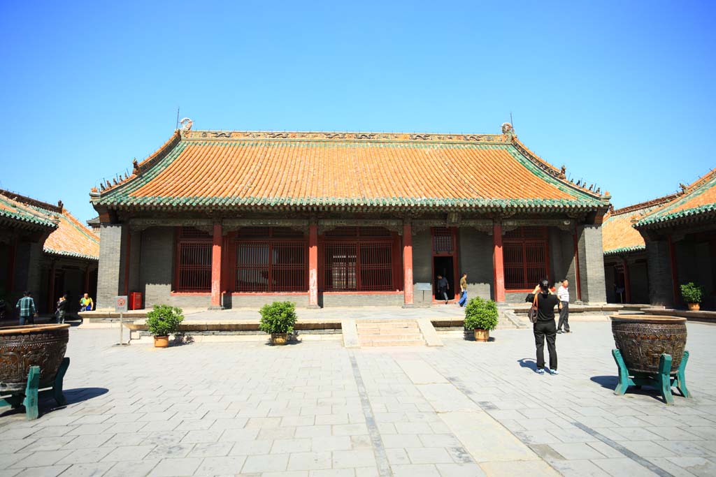 Foto, materieel, vrij, landschap, schilderstuk, bevoorraden foto,Shenyang Imperial Palace SeiYasushimiya, , , , 