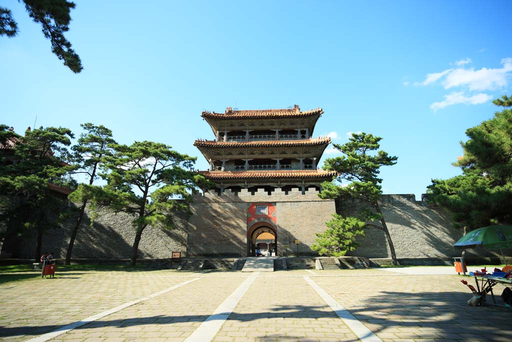 Foto, materieel, vrij, landschap, schilderstuk, bevoorraden foto,Fuling Tomb Takashionmon, , , , 