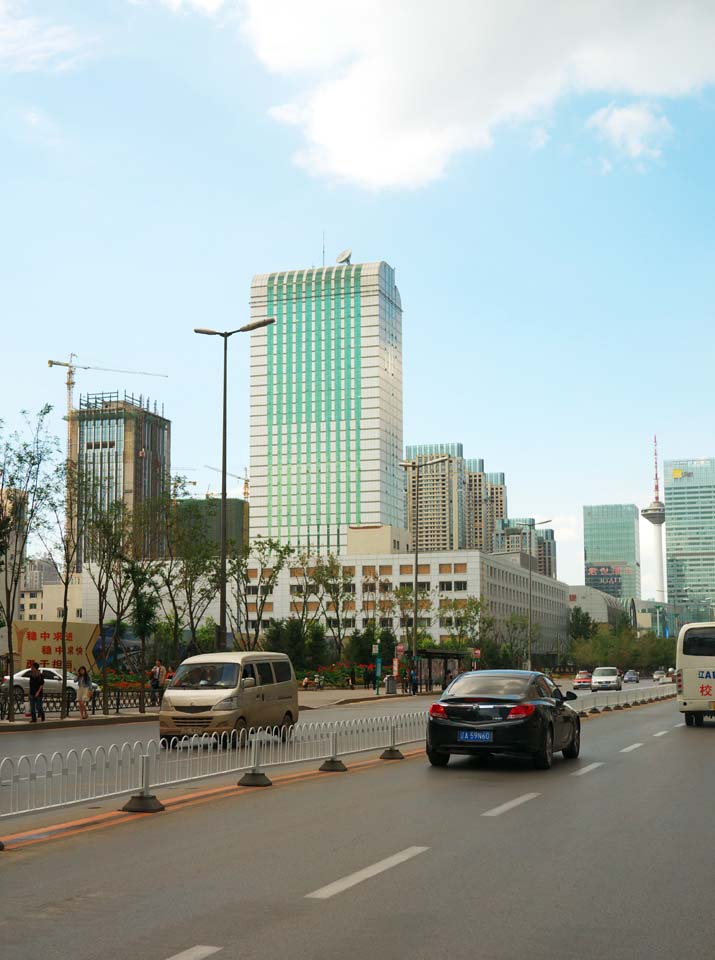 fotografia, materiale, libero il panorama, dipinga, fotografia di scorta,Lo skyline di Shenyang, , , , 