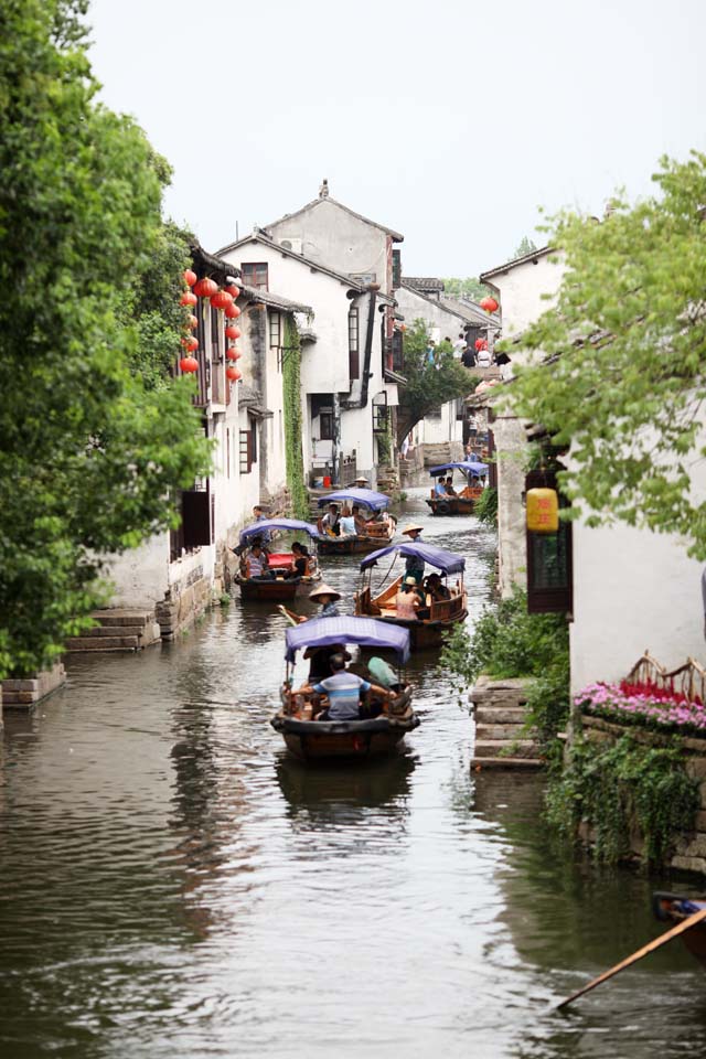 foto,tela,gratis,paisaje,fotografa,idea,Zhouzhuang, , , , 