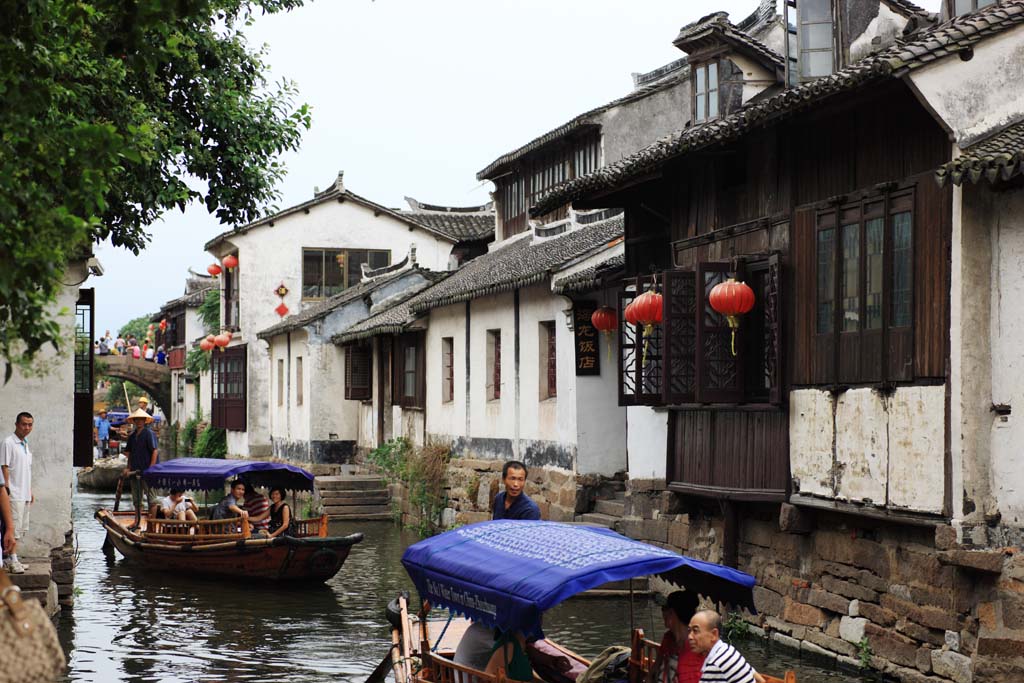 fotografia, materiale, libero il panorama, dipinga, fotografia di scorta,Zhouzhuang, , , , 