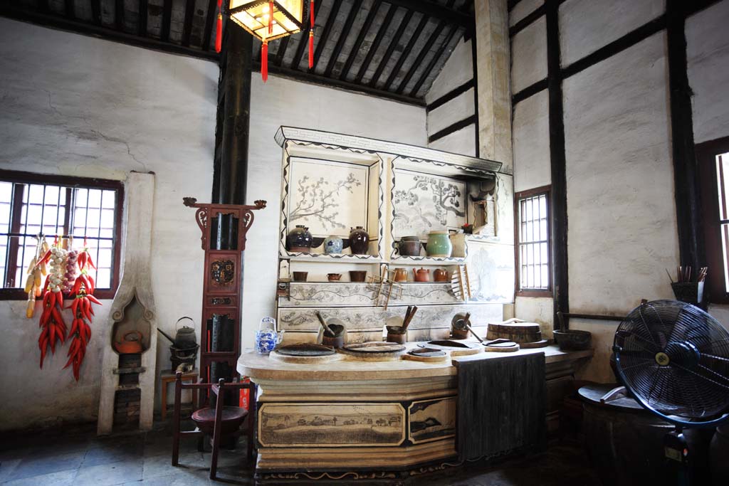 Foto, materieel, vrij, landschap, schilderstuk, bevoorraden foto,Zhouzhuang ??, , , , 