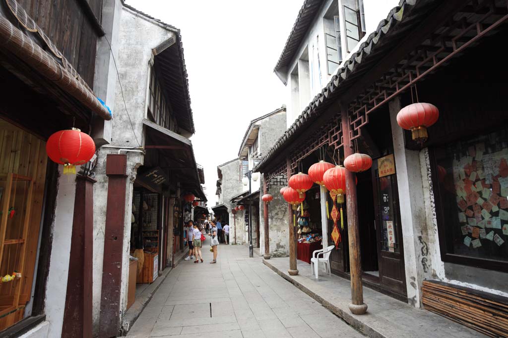 fotografia, materiale, libero il panorama, dipinga, fotografia di scorta,Zhouzhuang, , , , 