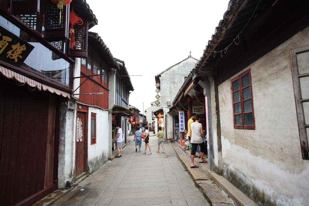 fotografia, materiale, libero il panorama, dipinga, fotografia di scorta,Zhouzhuang, , , , 