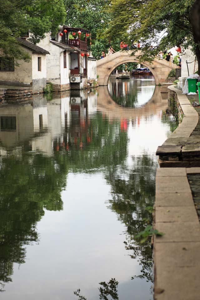 fotografia, materiale, libero il panorama, dipinga, fotografia di scorta,Zhouzhuang, , , , 