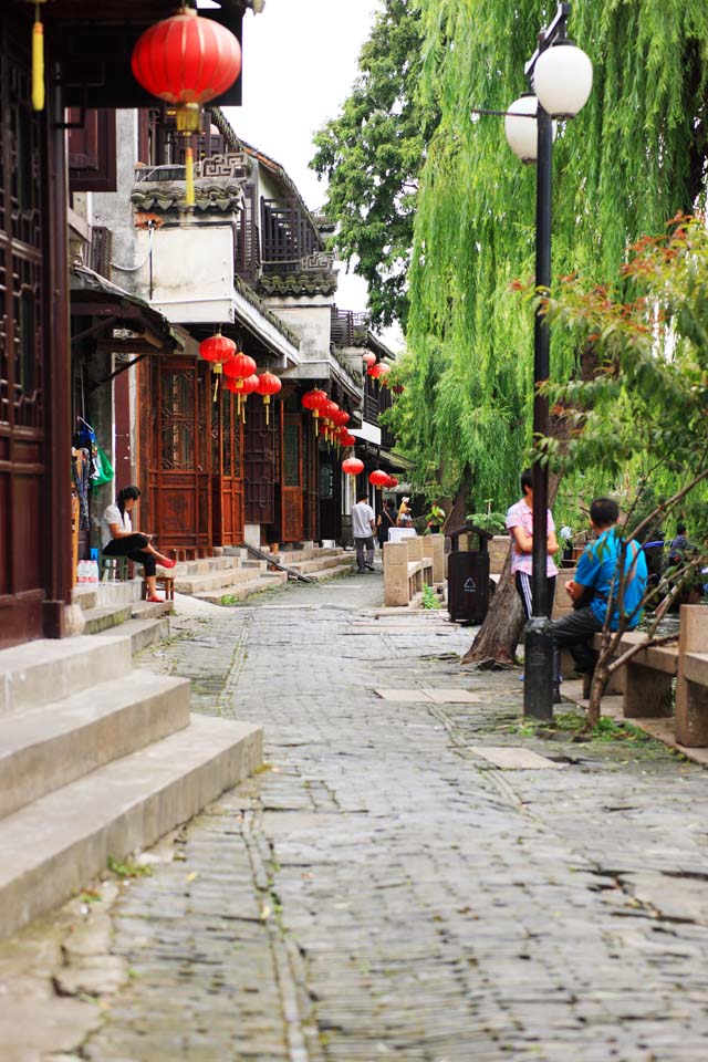 foto,tela,gratis,paisaje,fotografa,idea,Zhouzhuang, , , , 