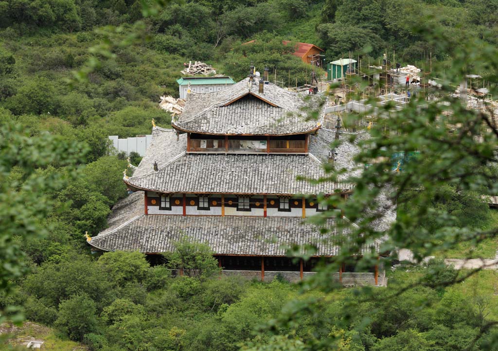 fotografia, materiale, libero il panorama, dipinga, fotografia di scorta,Huanglong Nakatera Huanglong, , , , 