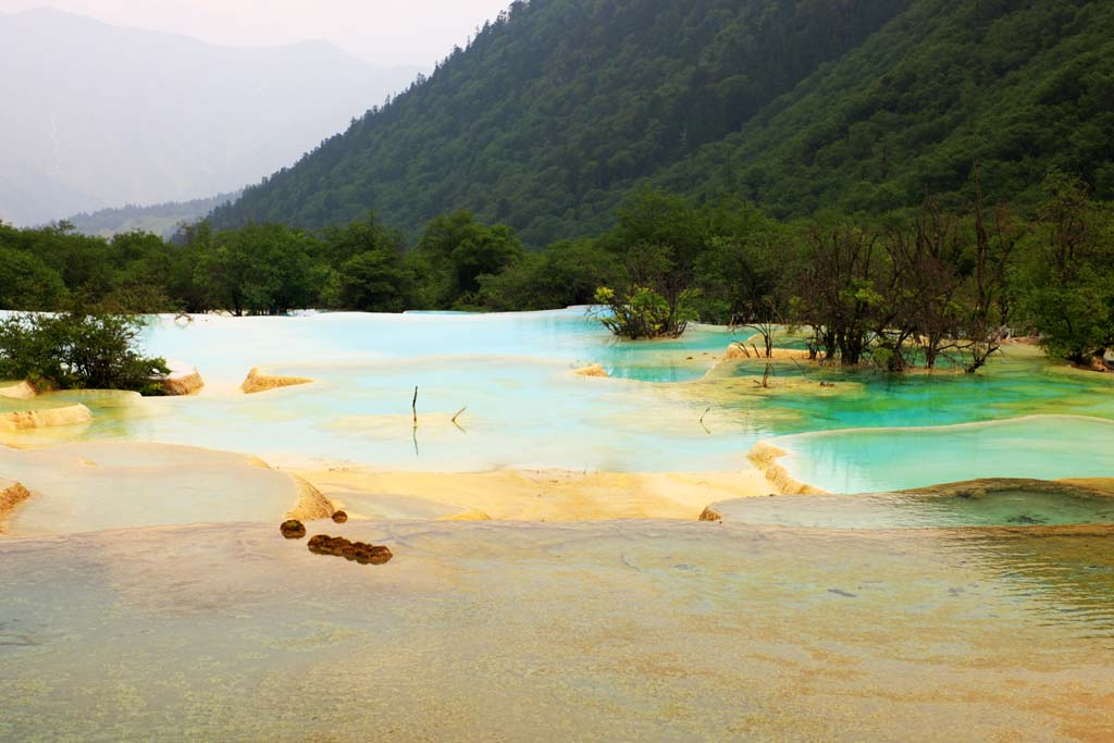 fotografia, materiale, libero il panorama, dipinga, fotografia di scorta,Huanglong cinque colori stagno, , , , 