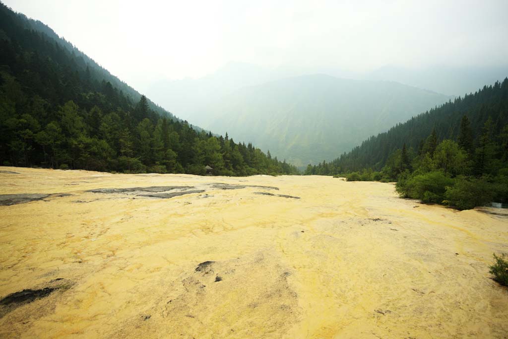 Foto, materieel, vrij, landschap, schilderstuk, bevoorraden foto,Huanglong Kimusunashikichi, , , , 