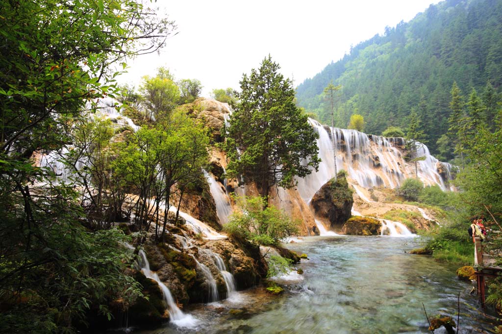 photo, la matire, libre, amnage, dcrivez, photo de la rserve,Chintamanada Jiuzhaigou cascade, , , , 