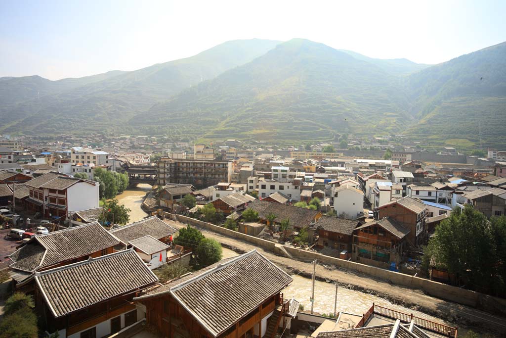 fotografia, materiale, libero il panorama, dipinga, fotografia di scorta,Il castello di Matsushu vista panoramica, , , , 