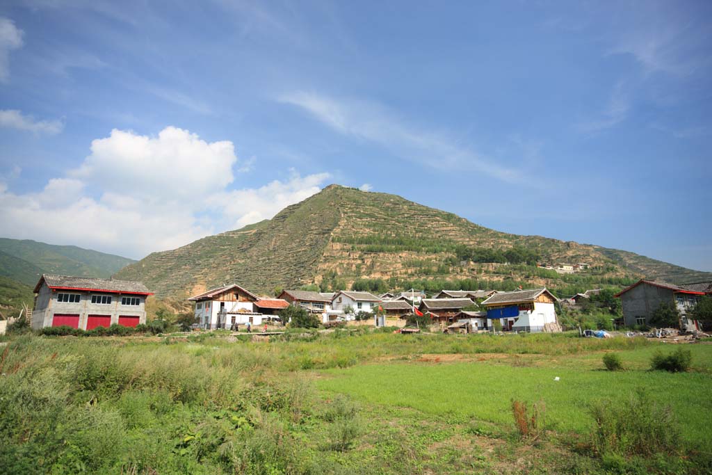 fotografia, materiale, libero il panorama, dipinga, fotografia di scorta,Villaggio del clan di pino, , , , 