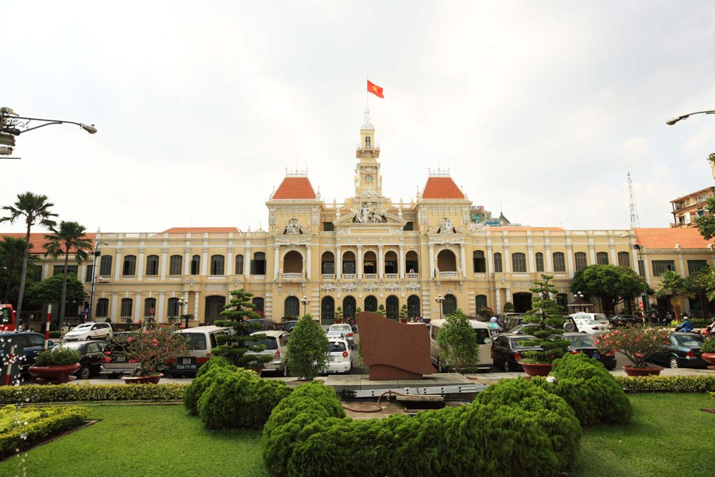 Foto, materiell, befreit, Landschaft, Bild, hat Foto auf Lager,Ho Chi Minh City People's Committee Brogebude, , , , 