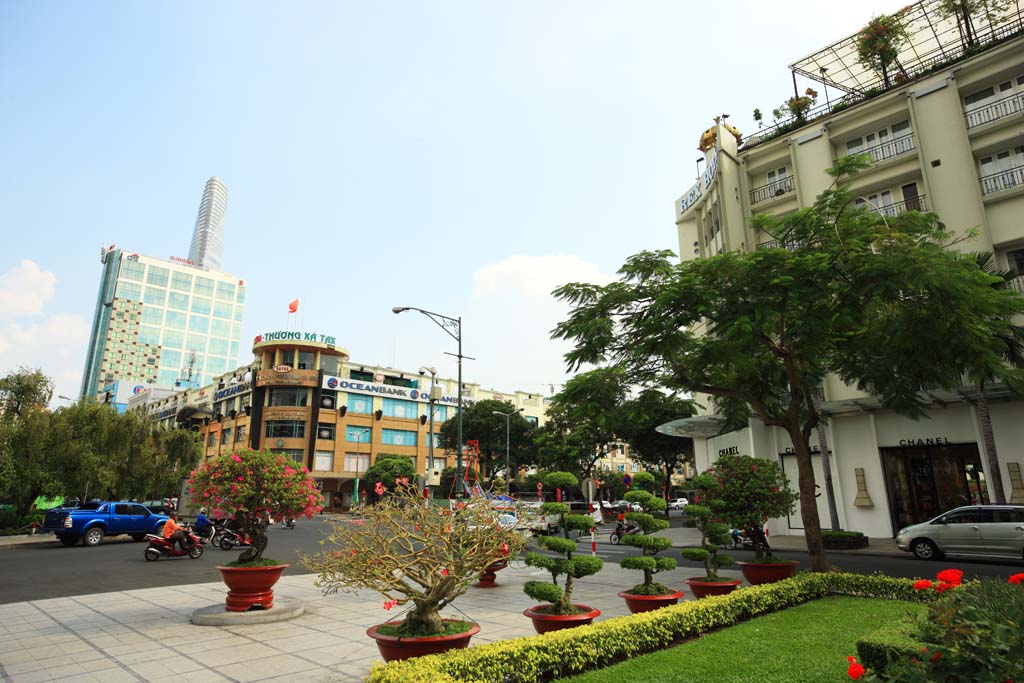 foto,tela,gratis,paisaje,fotografa,idea,Nguyen Hue Street, , , , 