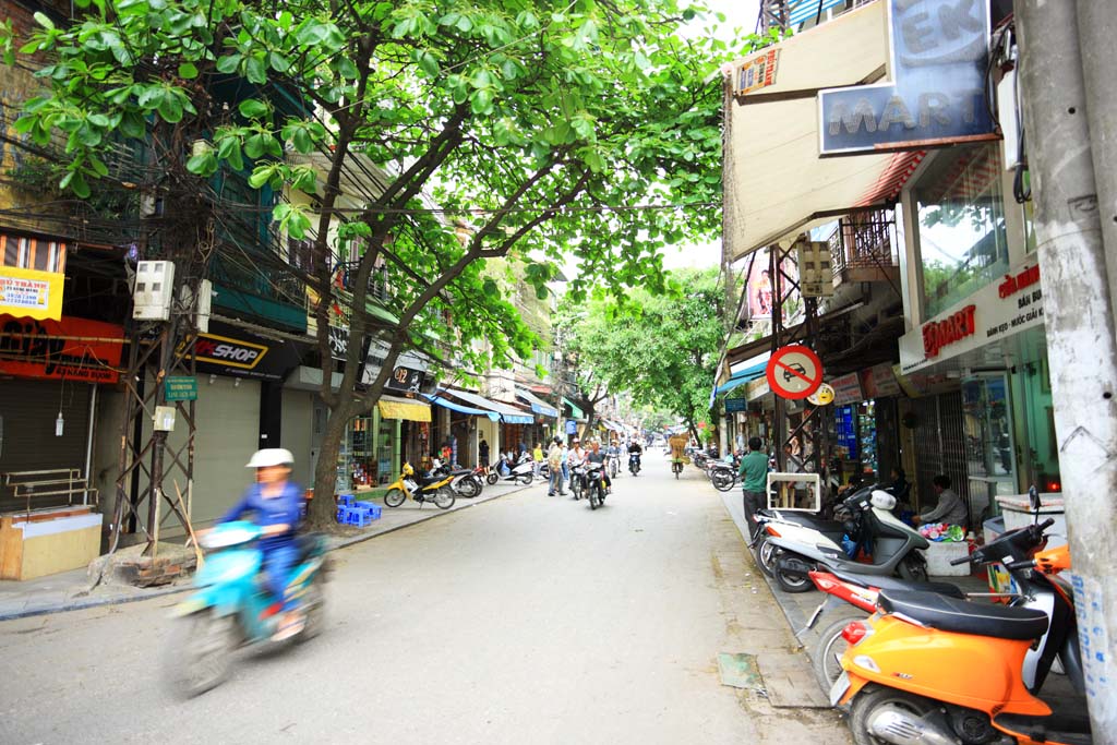 photo,material,free,landscape,picture,stock photo,Creative Commons,Hanoi's Old Quarter, , , , 