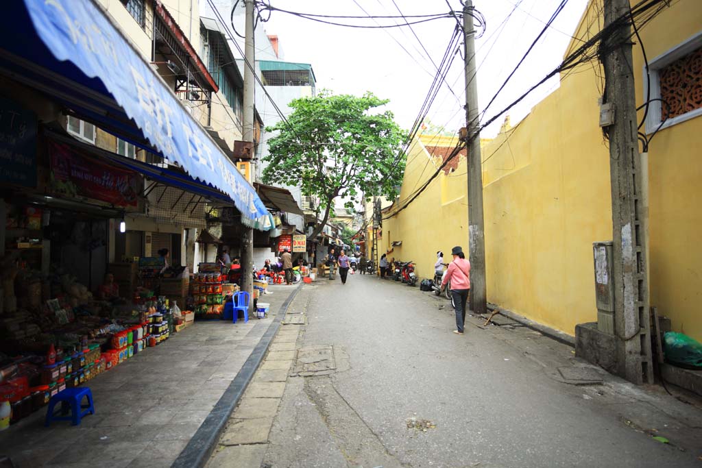 photo,material,free,landscape,picture,stock photo,Creative Commons,Hanoi's Old Quarter, , , , 