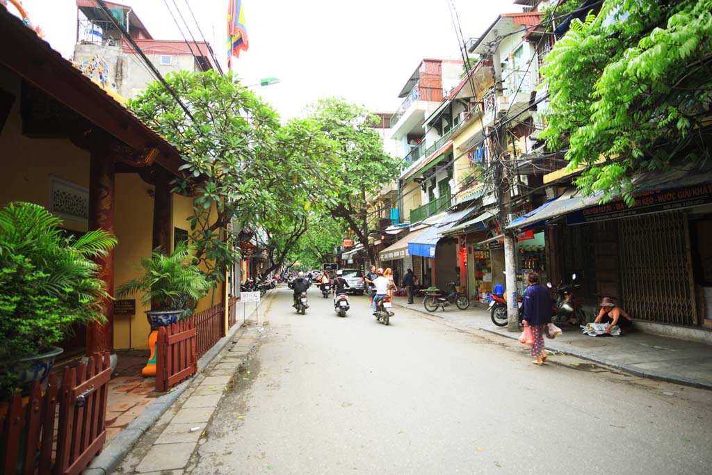 fotografia, materiale, libero il panorama, dipinga, fotografia di scorta,Citt vecchia di Hanoi e, , , , 